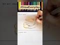 Day 46 TEA AND COOKIES | Draw everyday Draw every way | Food bakery | Colored pencil &amp; black pen