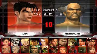 Tekken 3 - Chracter Select
