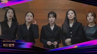 010921 Red Velvet Psycho wins Best Digital Song at Golden Disc Awards