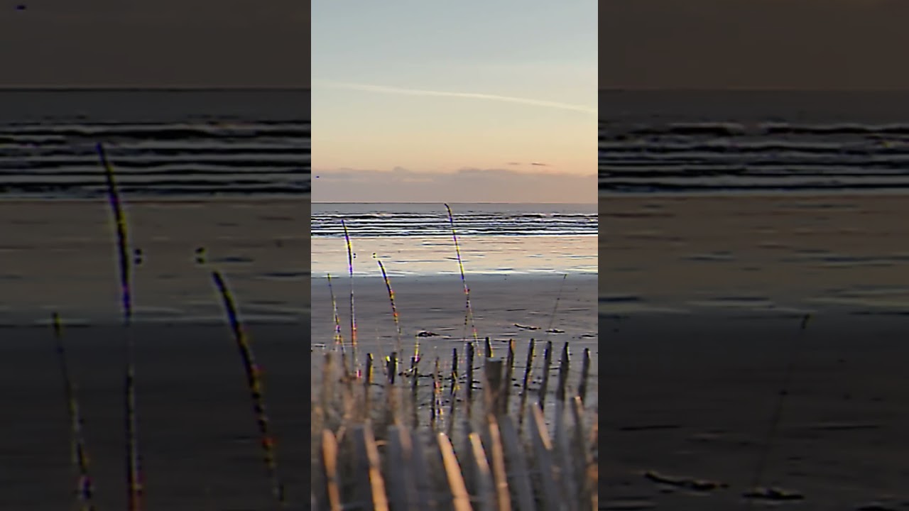 What a cold crisp Scottish morning, great surf, beautiful sunrise 0.5°c 