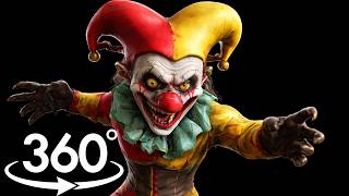 You Can’t Escape… Creepy Clown Is Hunting You In Your House ! 360° VR