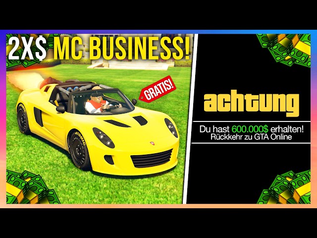 Neue Eventwoche in GTA 5! Gratis Rocket Voltic, 600.000$ geschenkt & 2x$ auf MC Business!