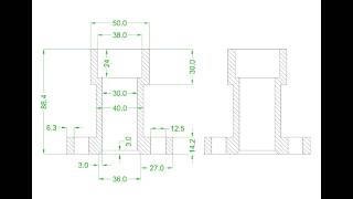 AutoCAD 2D Drawing Tutorial for Beginners - 64 | Step-by-Step Practice