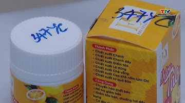 Cảnh báo sản phẩm Detox Táo hỗ trợ giảm cân chứa chất cấm Sibutramin