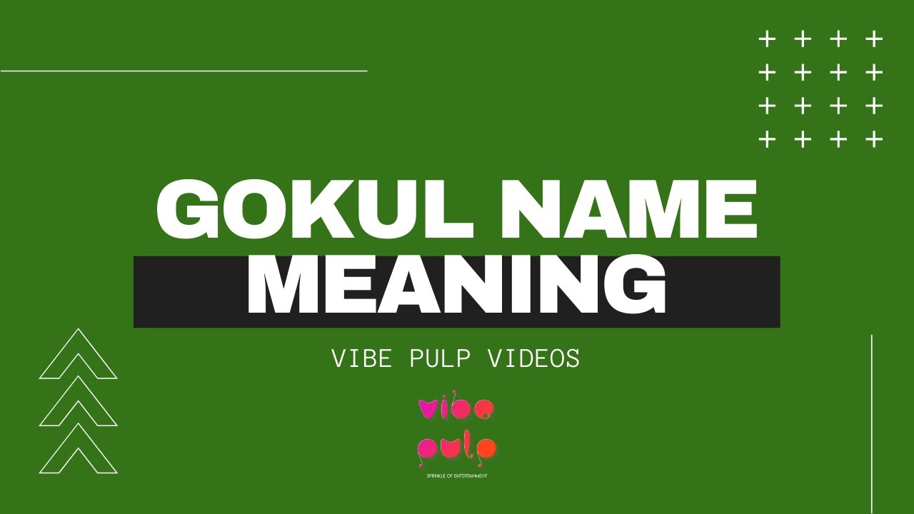Gokul Name Meaning | Gokul Name Whatsapp Status | Vibe Pulp |#Gokul #