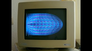 CGA Graphics Demo   Assembly Language