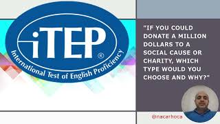Itep Speaking Sample
