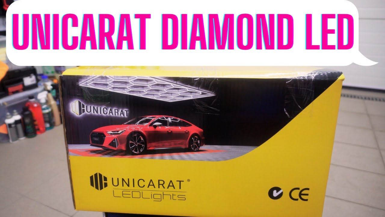 Unicarat Diamond (warm white) LED garage light test YouTube