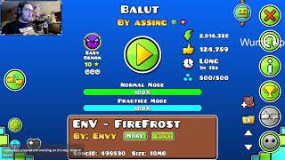 Nostalgia Blast ~ Geometry Dash - Balut By Assing All Coins Easy Demon