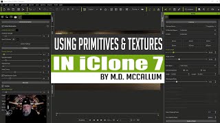 Using Stock Primitives and Textures in iClone 7