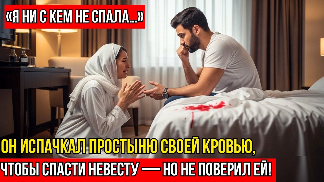 В ПЕРВУЮ БРАЧНУЮ НОЧЬ НЕ БЫЛО КРОВИ — МУЖ РЕШИЛ, ЧТО НЕВЕСТА НЕ ЧИСТА