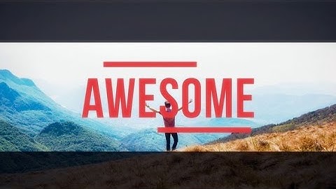 Color Typo Dynamic Opener (After Effects Template)