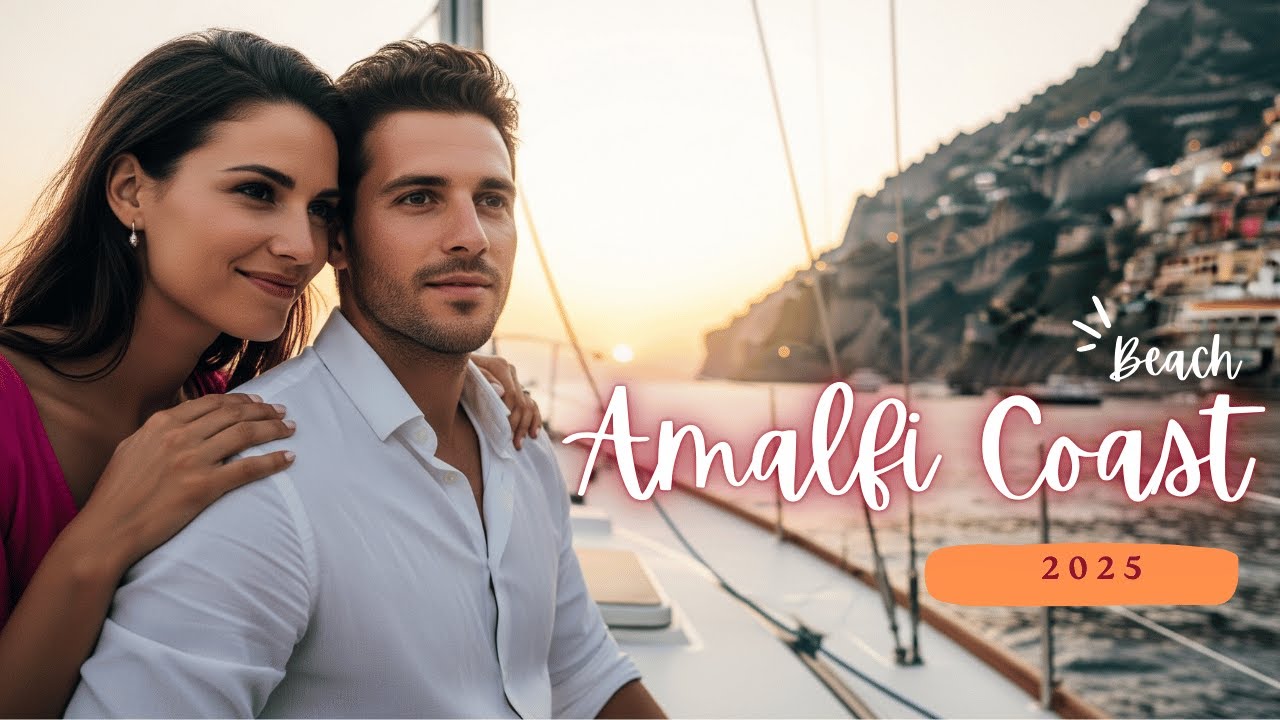 Mediterranean Breeze Piano – Calm Italian Sunset Music with Guitar & Ocean Ambience