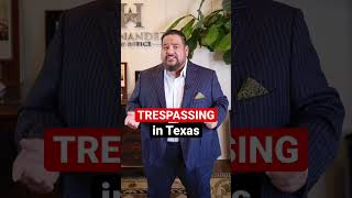 Trespassing! 😬 #shorts #texas #lawyer #selfdefense