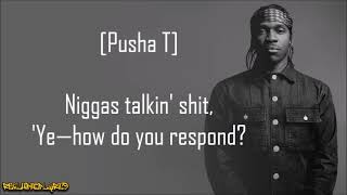 Pusha T - What Would Meek Do? ft. Kanye West (Lyrics)