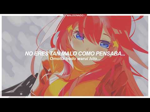 Gotoubun no Hanayome Season 1 Itsuki Character Song | Sunao ni Open Heart - Sub. Español ♡