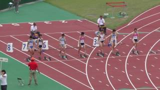20160709 国体標準突破記録会 女子100m 3
