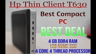 Hp Thin Client T630 Hp Mini Pc Compact Pc