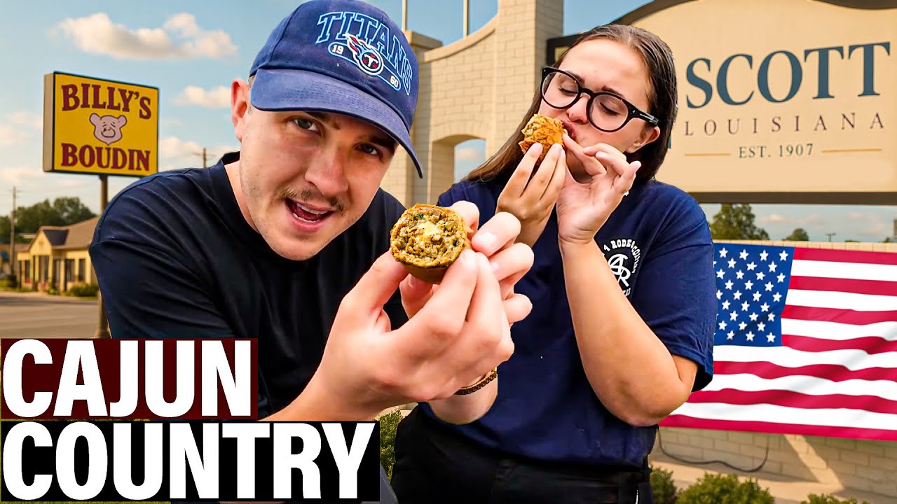 Our First Time Trying CAJUN FOOD in Louisiana, USA 🇺🇸