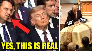 Smelly Trump Raises MAJOR Questions at Lindsey Graham's Funeral