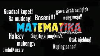 Dj geleng geleng versi matematika