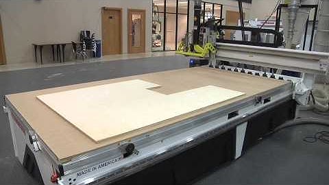 Smart-routers easily use material left from the last job