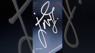 Signature Design, vector format in illustrator