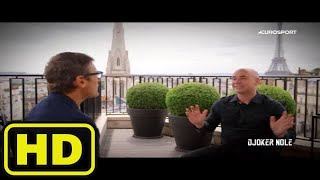 Andre Agassi Interview with Mats Wilander - RG 2017 (HD) ###79