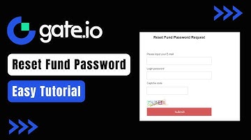 How To Reset Fund Password on Gate.io