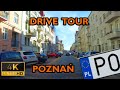 ⁴ᴷ⁶⁰ 🇵🇱 Drive Tour | Poznan, Poland | Sołacz, Jeżyce, Downtown, Wilda (March 2023) [4K]