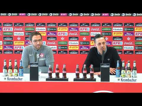 LIVE: Pressekonferenz vor dem Auswärtsspiel beim FC Ingolstadt 04