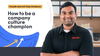 Becoming a culture champion with Bojangles franchisee Rajiv Dinakaran
