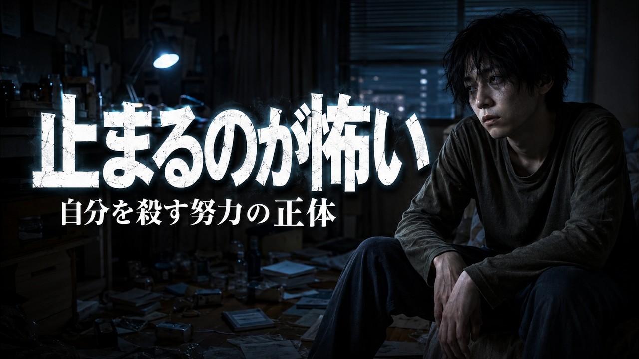 休めばいいのに、止まれない。