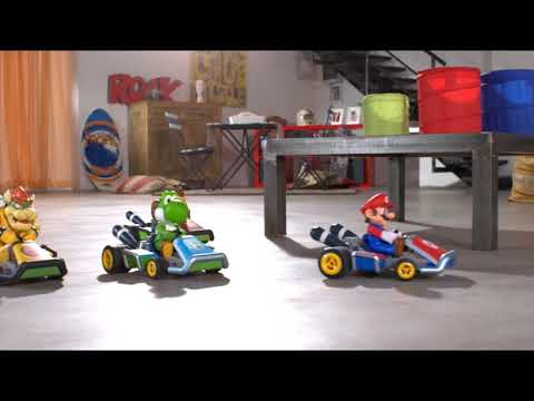CARRERA RC Nintendo Mario Kart Yoshi Bowser Donkey Kong - YouTube