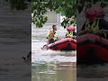 Dallas Fire-Rescue firefighters rescue two men trapped by flood waters