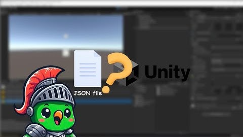JSON and Unity Tutorial - Save Files Made Easy