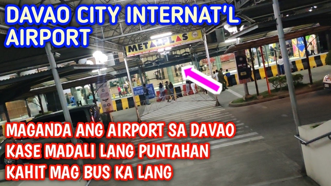 PAANO MAKAPUNTANG DAVAO CITY INTERNATIONAL AIRPORT?
