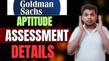 Goldman Sachs Aptitude Test | Exam Pattern | Goldman Sachs Aptitude Test Syllabus 2025