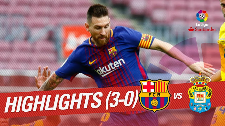 Highlights FC Barcelona vs UD Las Palmas (3-0)