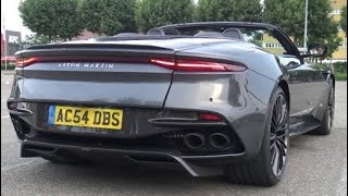 2020 Aston Martin DBS Superleggera Volante - Details, START UP \& REVS!!