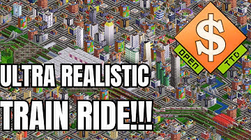 Open TTD Realistic First Person Train Ride