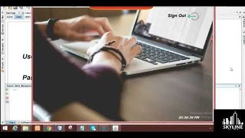 Bank Management System in JAVA Swings Desktop Application || SkyLine Programmers