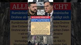 F-16 schießt ukrainische Drohne ab — Ukraine entschuldigt sich bei NATO!  #deutschland
