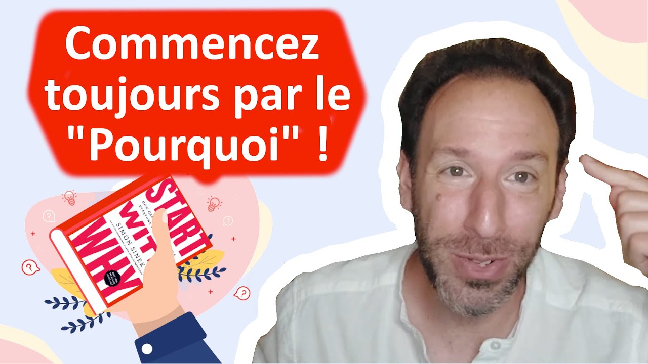 🔴 QUEL EST LE WHY DE TON ENTREPRISE ?  UTILISE LES CERCLES D'OR DE SIMON SINEK POUR MIEUX VENDRE 🎯🟡🤯