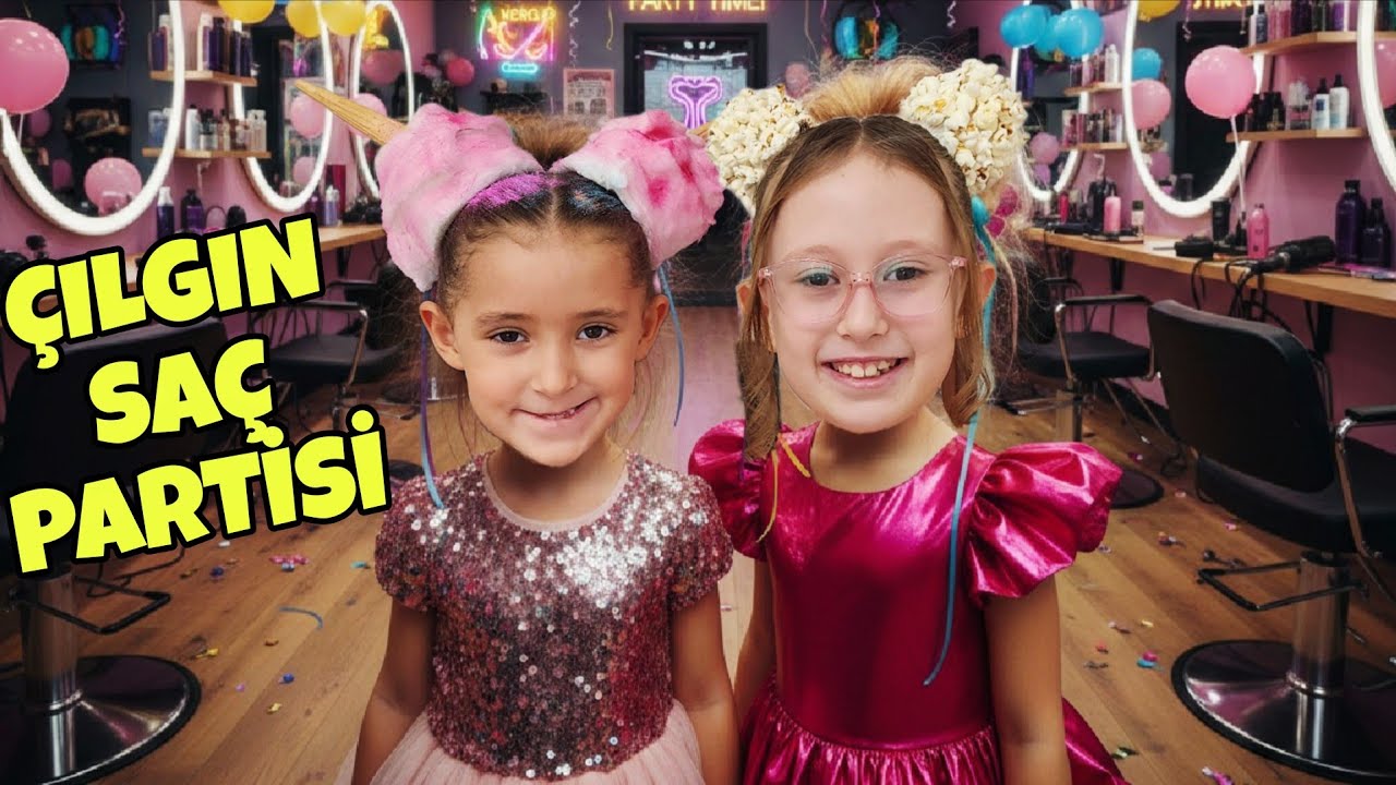 BAHAR VE BANU ALYA ÇILGIN SAÇ PARTİSİNE KATILDI !! BAKALIM SAÇLARI NASIL OLDU ?!