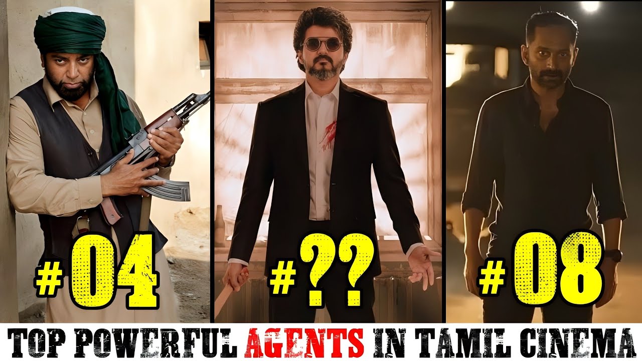 Top Powerful Agents in Tamil cinema 📽️ Don't Skip.