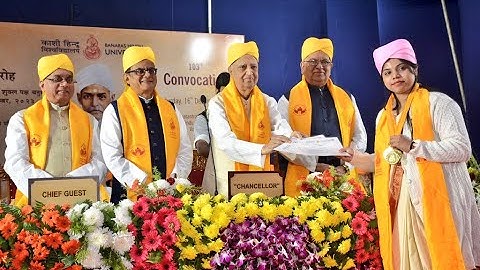 103rd Convocation l Banaras Hindu University l December 16, 2023