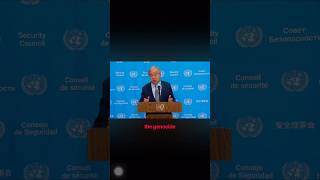 U.N Chief : Humanity Crimes and Genocide Must End 🛑