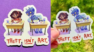 Ai Art is Not Art (in any Medium)