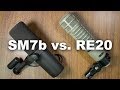 Shure SM7b vs. Electro Voice RE20 Comparison (Versus Series)